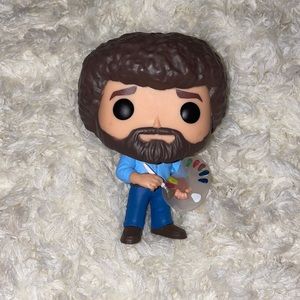 !! RARE DISCONTINUED COLLECTIBLE Bob Ross Funko Pop! Collectible Figurine #524
